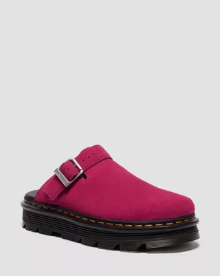 Zebzag Suede Casual Slingback Platform Mules