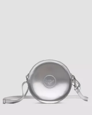 Metallic Round Backpack